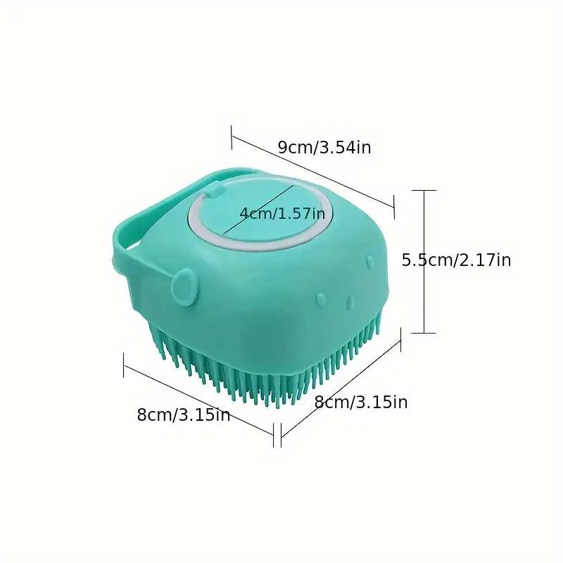 soft silicon bath brush